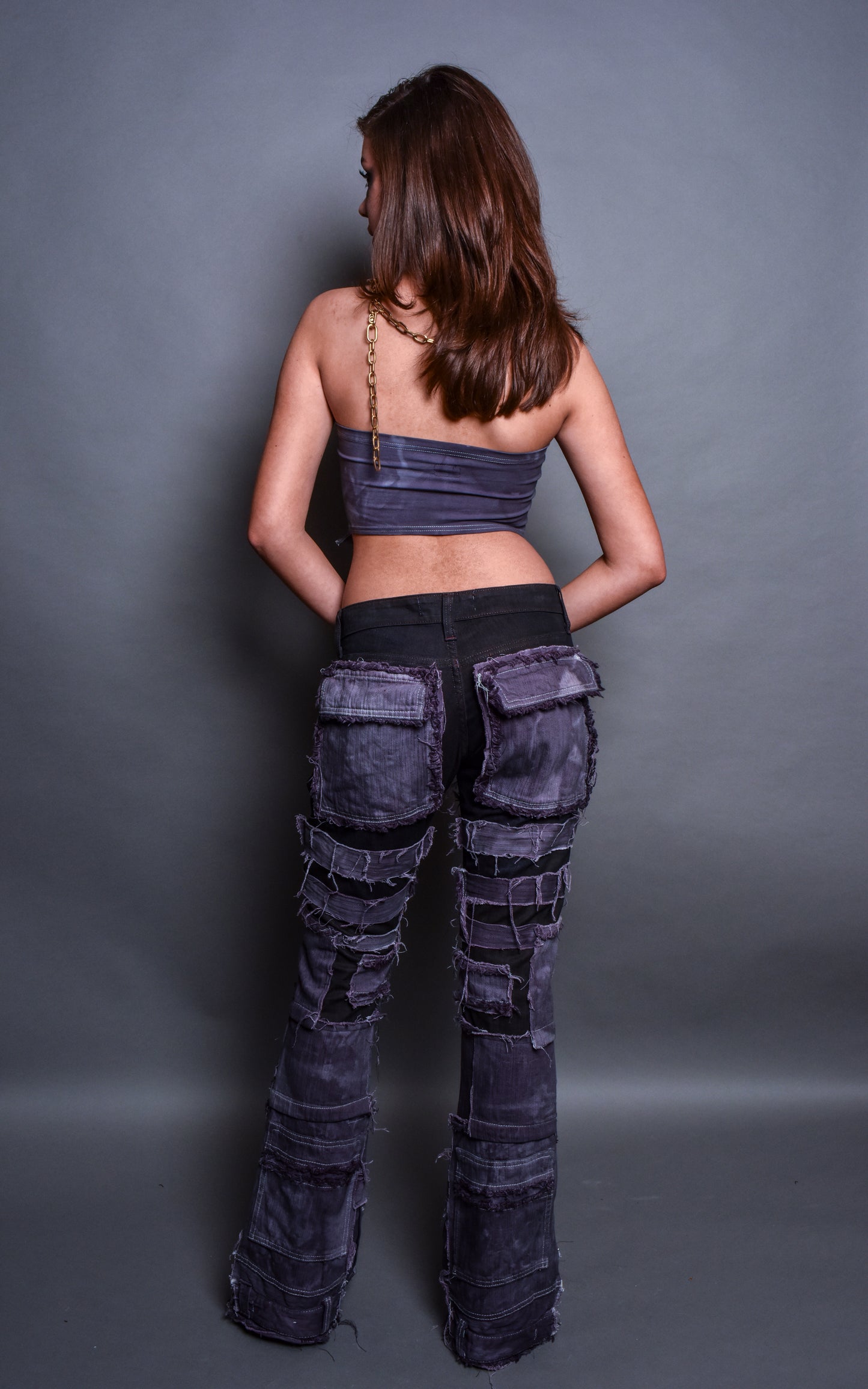 “Charred Amethyst” Denim