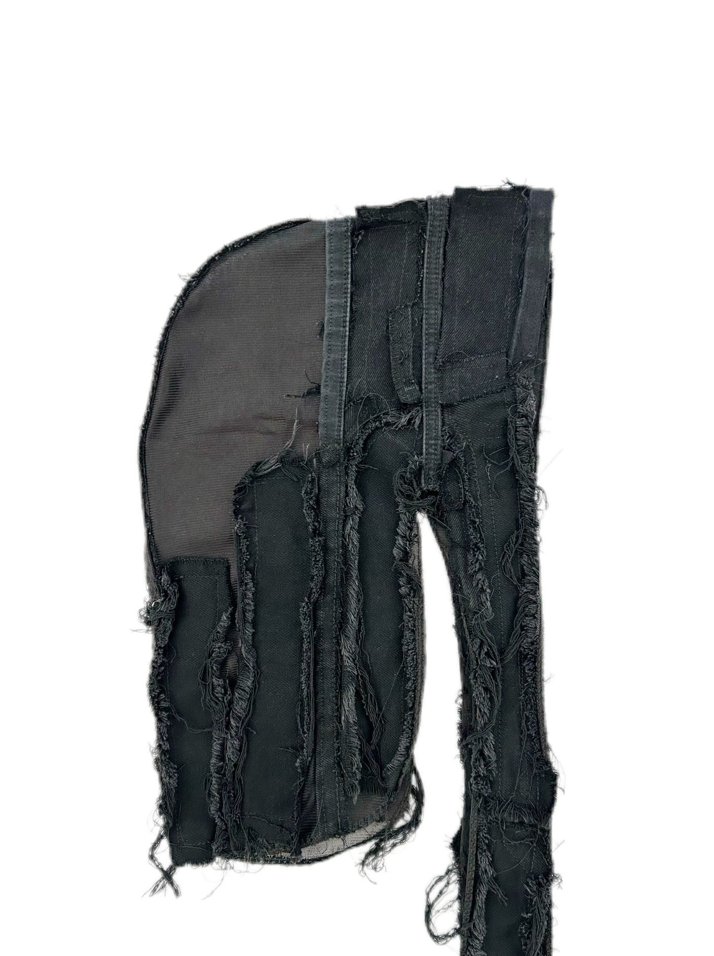 “Ruin Drape” Denim Durag/Top