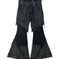 “Dual Flux” Flare Denim