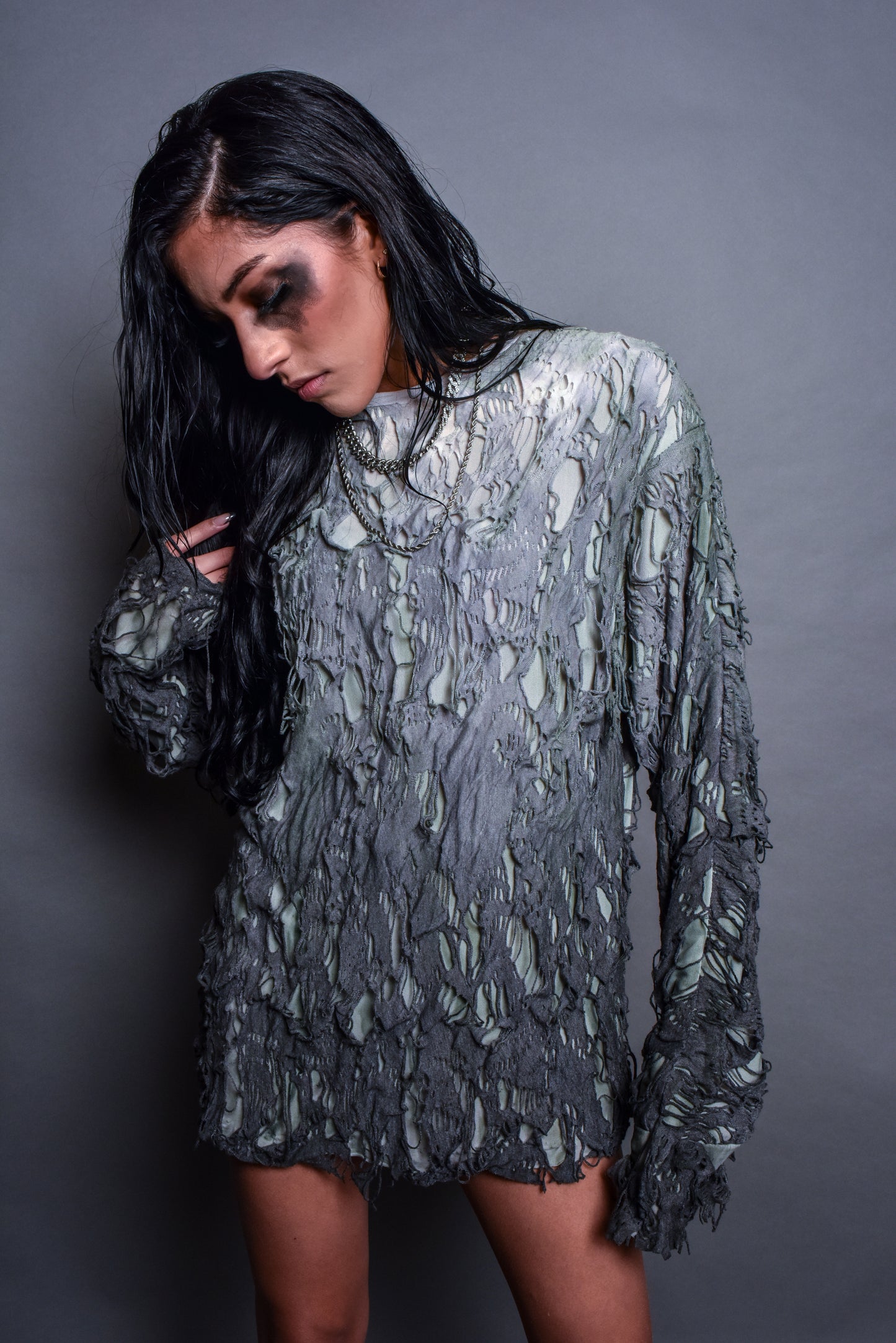 “Torn Fade” long sleeve