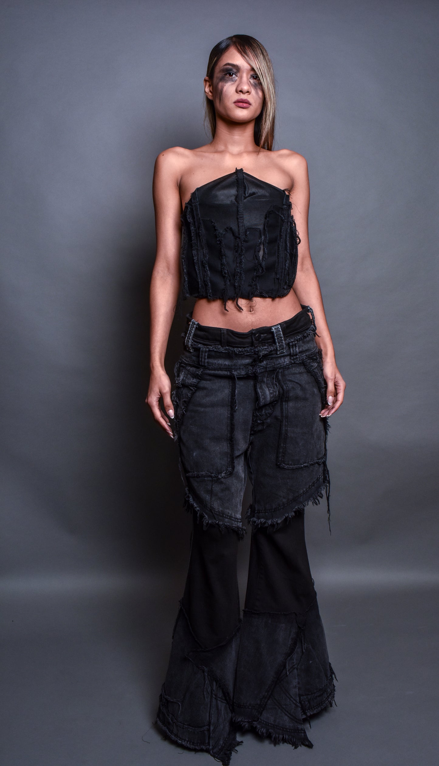 “Dual Flux” Flare Denim