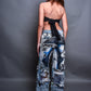 “Obsidian veil” Mesh Top