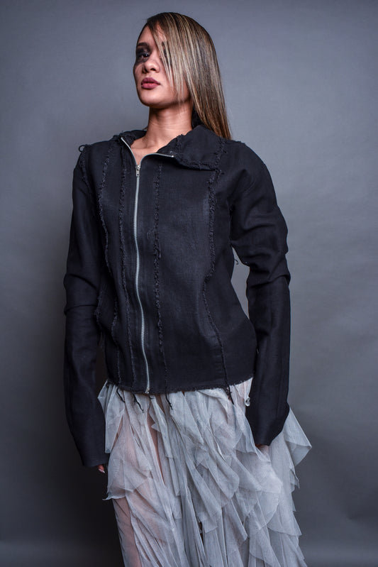 “Strata” Denim Jacket