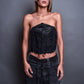 “Ruin Drape” Denim Durag/Top
