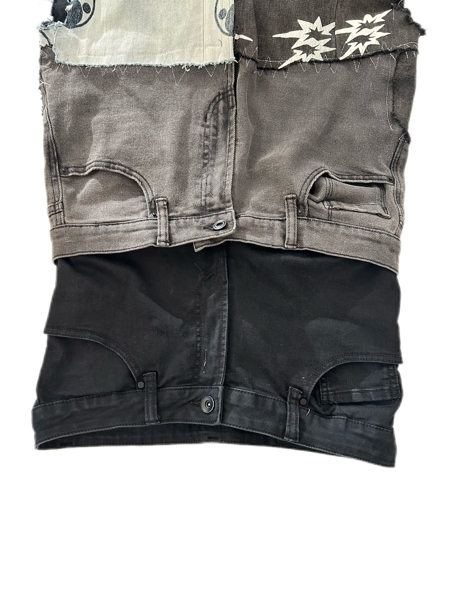 “Upsidedown” Denim Jacket